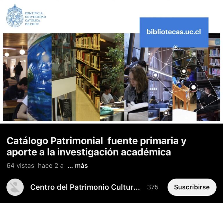 Catálogo patrimonial: Fuente primaria y aporte a la investigación académica