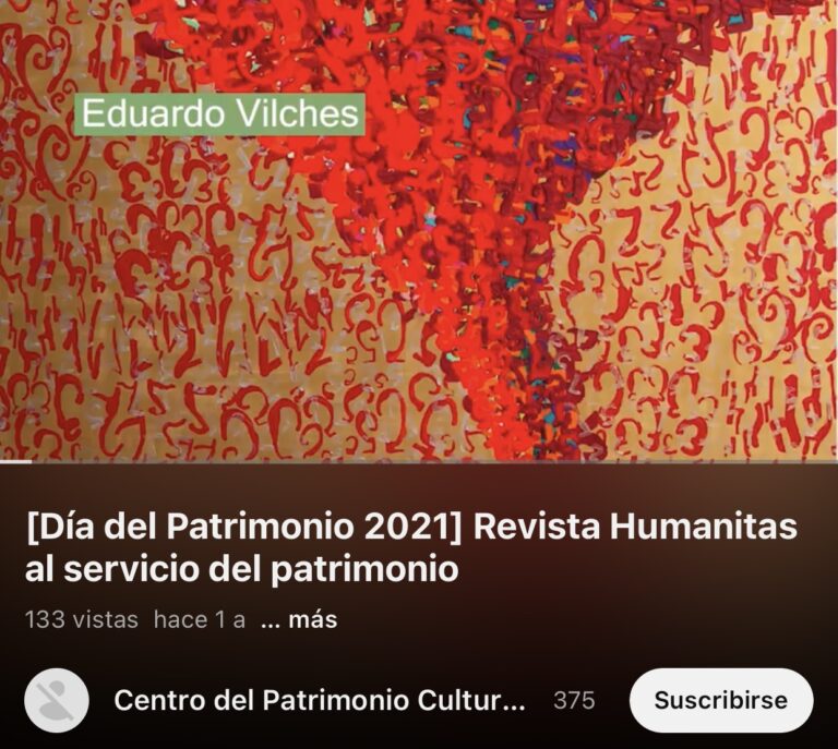 [Día del Patrimonio 2021] Revista Humanitas al servicio del patrimonio