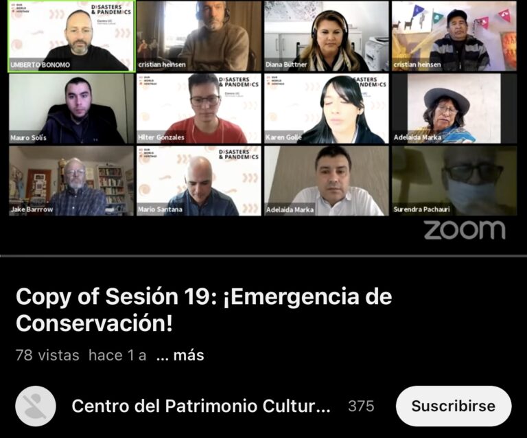 Copy of Sesión 19: ¡Emergencia de Conservación!