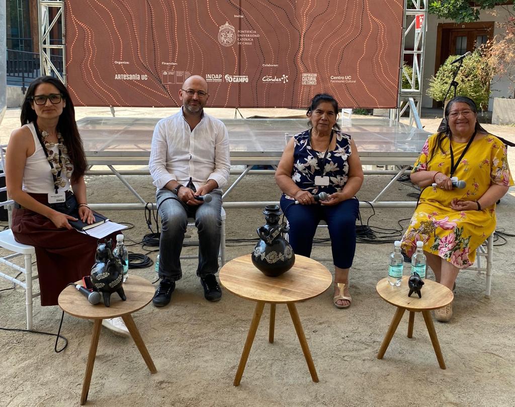 Artesanía UC y Centro del Patrimonio UC participan en conversatorio sobre desafíos y oportunidades para la Alfarería Quinchamalí