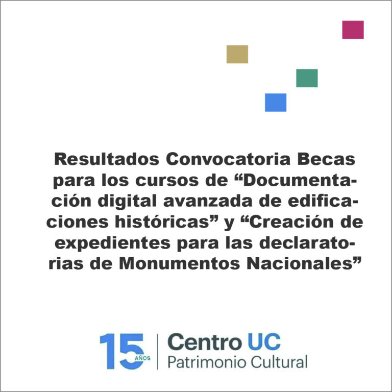 Resultados Convocatoria Becas Cursos CENPUC